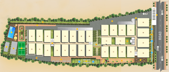 Master Plan of SLV Icon in Yelahanka, Bangalore - Image 104208