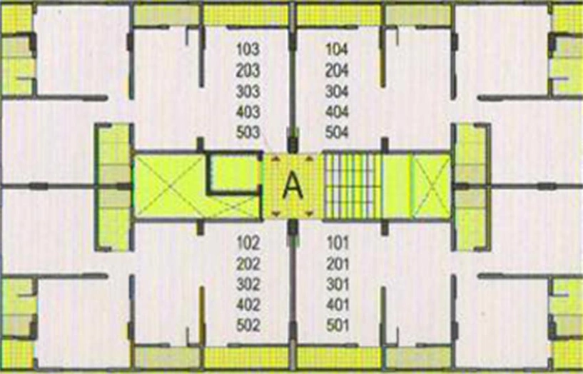 Floor Plan of Satva Prime in Chhani, Vadodara - Image 194014