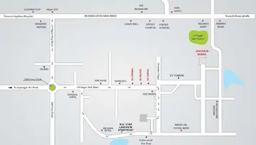 Location of Star Lakeview Apartment - Image 103598
