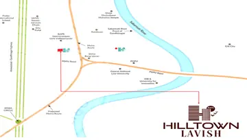 Location of Kesari Hilltown Lavish - Image 104106