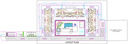 Master Plan of Akshar Altorios in Hadapsar, Pune - Image 104340