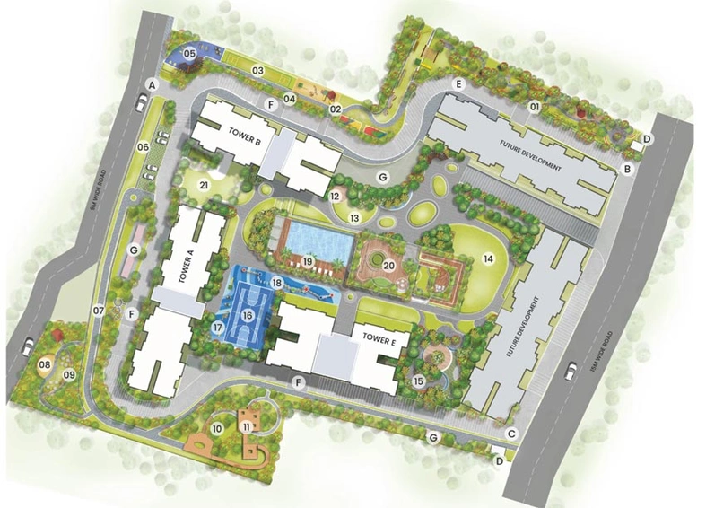 Master Plan of Mahindra IvyLush in Kharadi, Pune - Image 104373