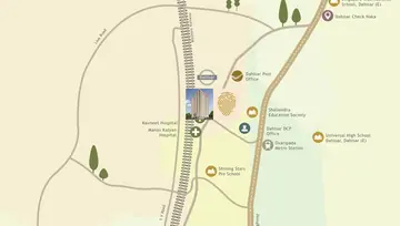 Location of Modirealty Ashvattha - Image 104381
