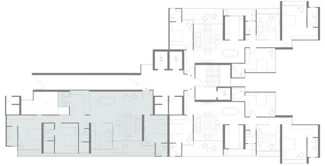 Floor Plan of Skyi 5 Maidan in Baner, Pune - Image 104402