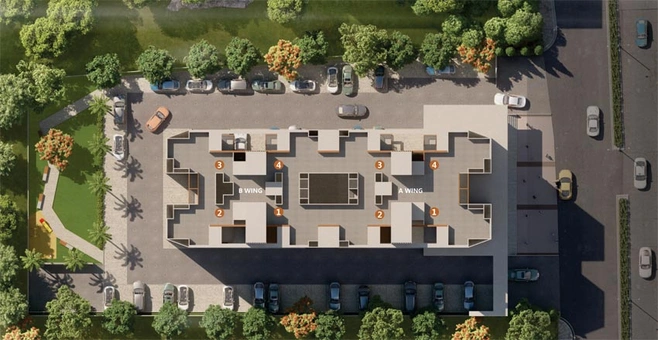 Master Plan of ANP Royal Elegance in Rahatani, Pune - Image 104429