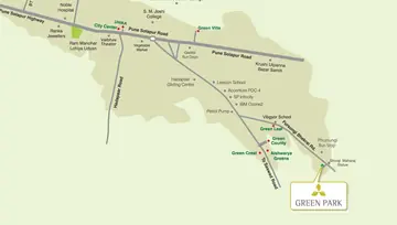 Location of Malpani Green Park - Image 104455