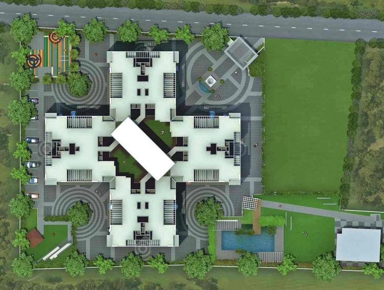 Master Plan of Goyal Akshardham Phase 2 in Market Yard, Pune - Image 104463