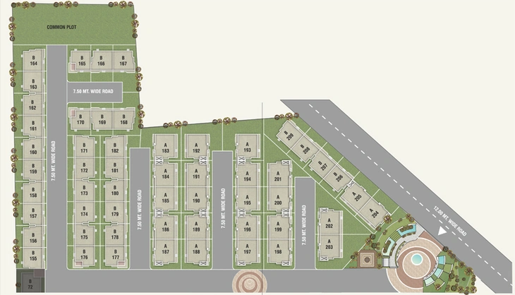 Master Plan of Vedant Srushti in Jambuva, Vadodara - Image 167404