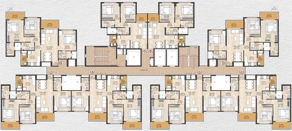Floor Plan of Joyville Celestia in Shewalewadi, Pune - Image 104523