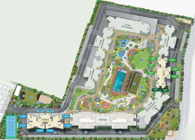 Master Plan of Joyville Celestia in Shewalewadi, Pune - Image 104524