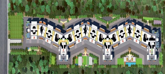 Master Plan of Mangalam Life Park in Moshi, Pune - Image 104532