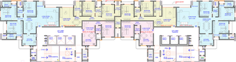 Floor Plan of Lifescapes Glory in Parel East, Mumbai - Image 1010
