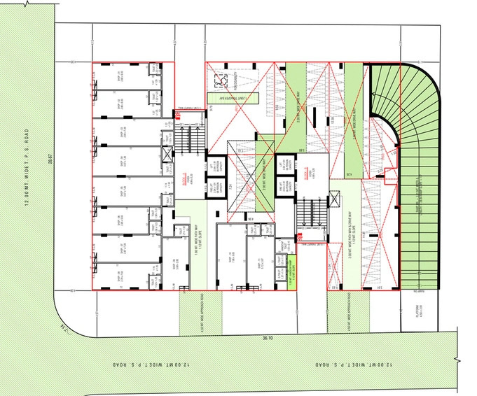 Master Plan of Shivansh Sivana Greens in Kalol, Gandhinagar - Image 104592