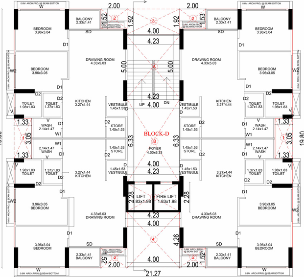 Floor Plan of Shreeji Shreenand Ananta in Randheja, Gandhinagar - Image 104598