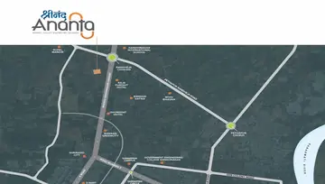 Location of Shreeji Shreenand Ananta - Image 104597