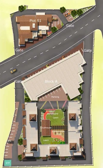 Master Plan of Buildmore Classic in Mapusa, Goa - Image 161150