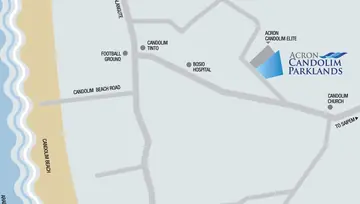 Location of Acron Candolim Parklands - Image 147385