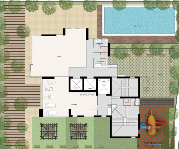 Master Plan of Rohan Aquino in Prabhadevi, Mumbai - Image 28115