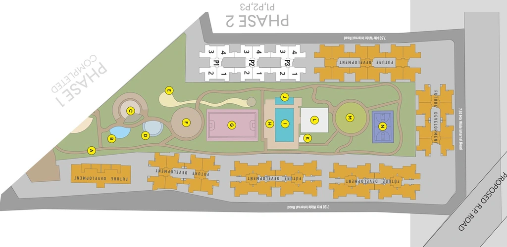 Master Plan of Marvel Fria 2 in Wagholi, Pune - Image 104988