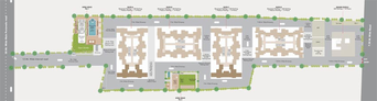 Master Plan of Veddant Bella Rossa in Punawale, Pune - Image 105008