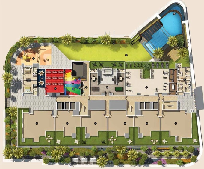 Master Plan of BKP Monte Rosa in Sinhagad Road, Pune - Image 105046