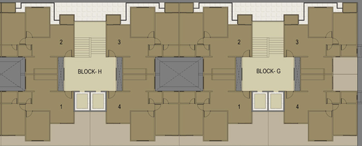 Floor Plan of Swagat Glassglow in Sargasan, Gandhinagar - Image 104628
