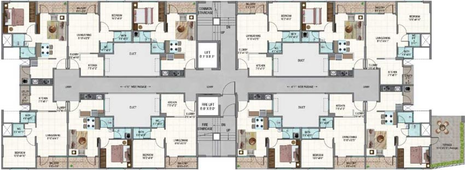 Floor Plan of Naiknavare Aranya in Talegaon, Pune - Image 105063