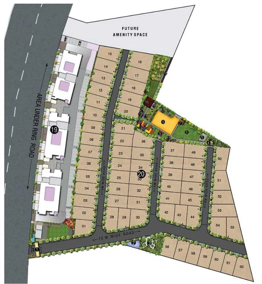 Master Plan of Naiknavare Aranya in Talegaon, Pune - Image 105064