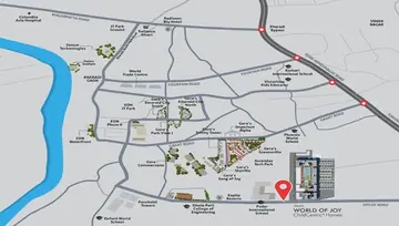 Location of Gera World of Joy - Image 105077