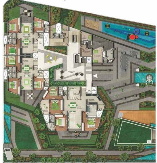 Master Plan of Naiknavare Eminence in Viman Nagar, Pune - Image 105141