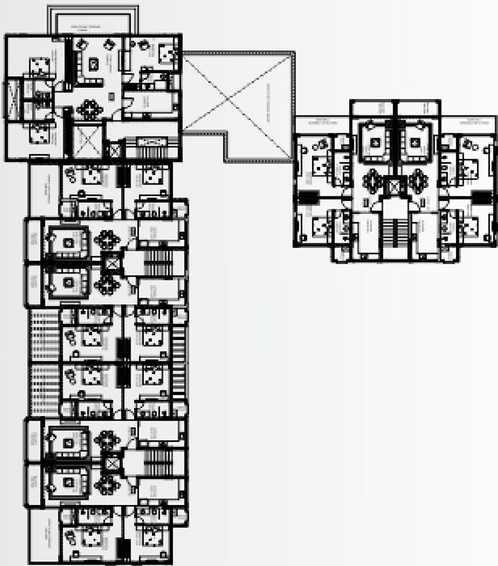 Floor Plan of Ashray Irene Altezza in Pilerne, Goa - Image 152543