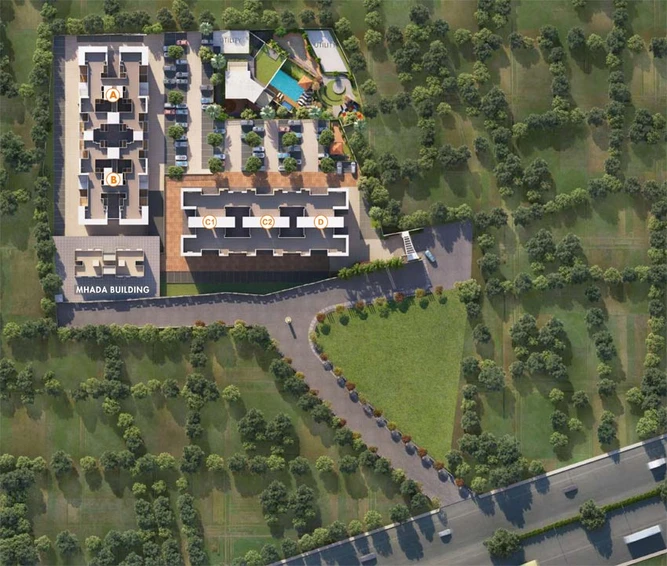 Master Plan of Gini Aria Yewalewadi in Kondhwa, Pune - Image 104666