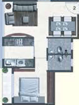 1 BHK Flat in AVF Greens in Naigaon East, Palghar - Image 437768