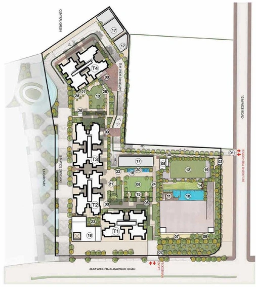 Master Plan of Godrej Green Vistas in Baner, Pune - Image 104692