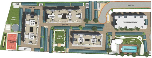 Master Plan of Nyati Elan in Wagholi, Pune - Image 104710