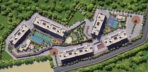 Master Plan of Nyati Esteban 2 in Undri, Pune - Image 104756