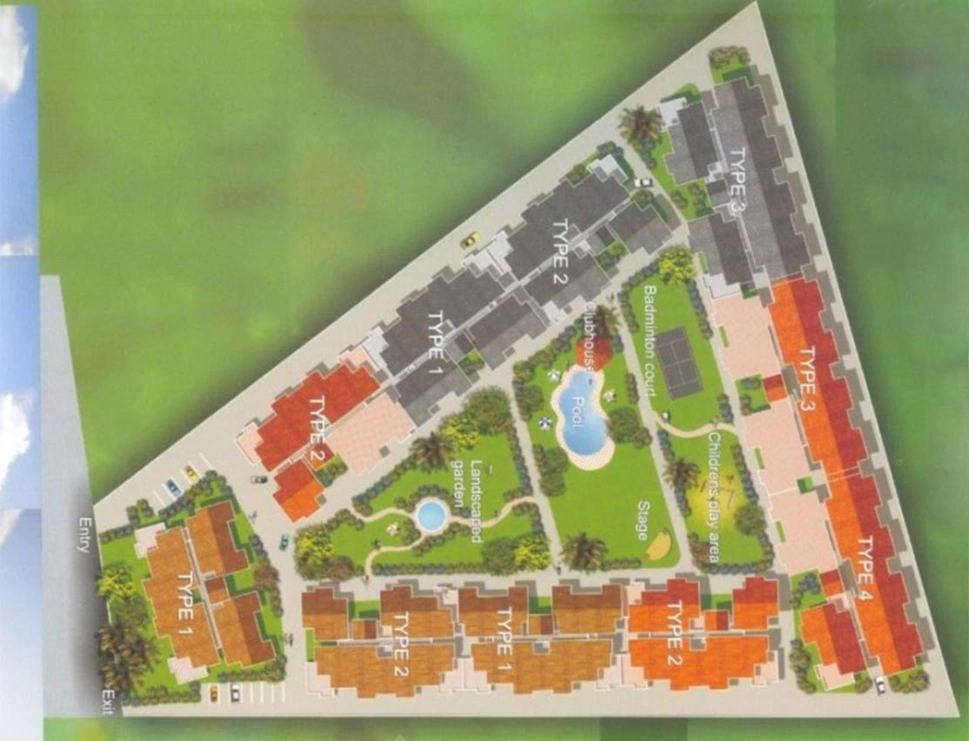Master Plan of Devashri Garden in Porvorim, Goa - Image 163401