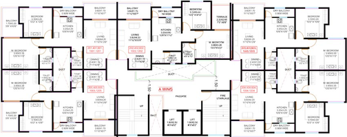 Floor Plan of Audumbar Marigold Calendula in Pimple Nilakh, Pune - Image 104765