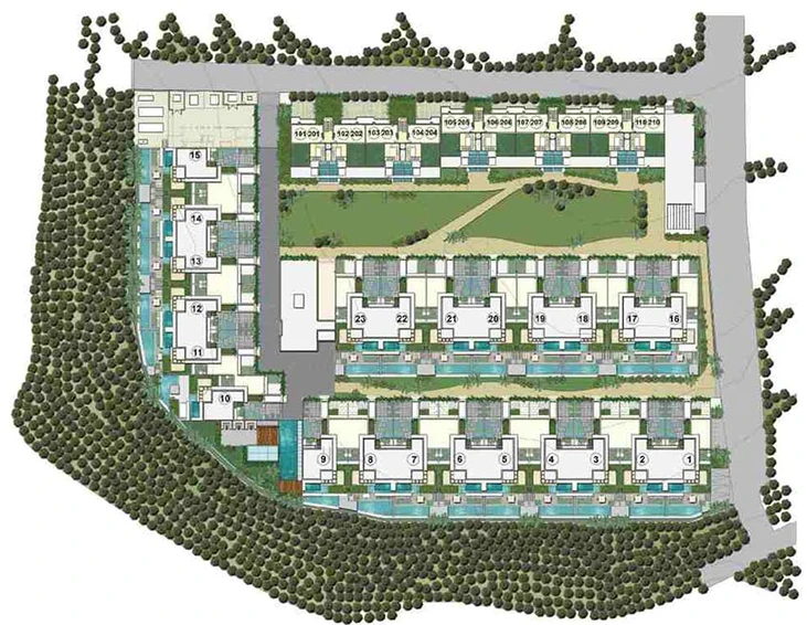 Master Plan of Conscient Infiniti Bay in Bogmalo, Goa - Image 162614