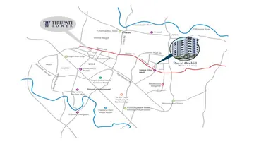 Location of Balaji Royal Orchid Residency - Image 104806