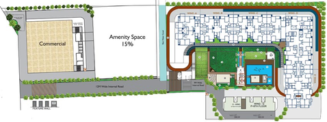 Master Plan of Oxy Beaumonde in Viman Nagar, Pune - Image 104843