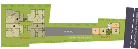 Master Plan of CV Darius Woods in Porvorim, Goa - Image 163770