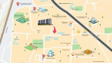 Location of Shilpa Madhuvan - Image 165063