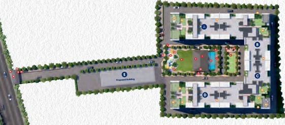 Master Plan of Destination Mangalam Marvel in Charholi, Pune - Image 104890