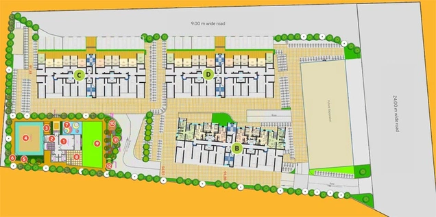 Master Plan of VTP Bhagyasthan in Talegaon, Pune - Image 105337