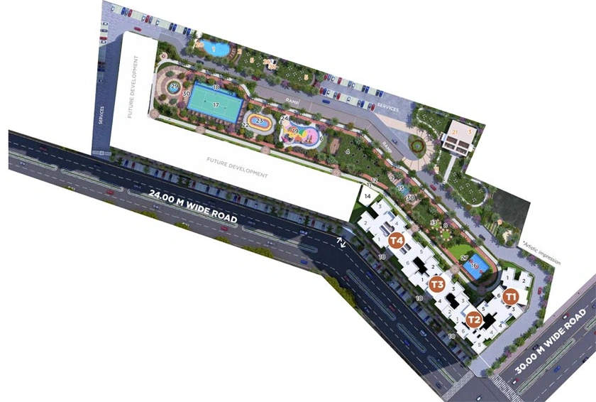 Master Plan of VTP Dolce Vita in Kharadi, Pune - Image 104943