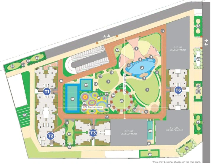 Master Plan of VTP Earth One in Mahalunge, Pune - Image 104980