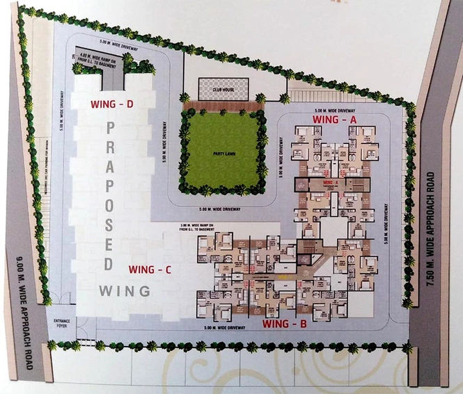 Master Plan of SR Shree Chintamani Nagar in Panchavati, Nashik - Image 165069