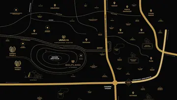 Location of Shapoorji Golfland Vanaha - Image 105384