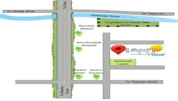 Location of City Godavari Residency - Image 165031